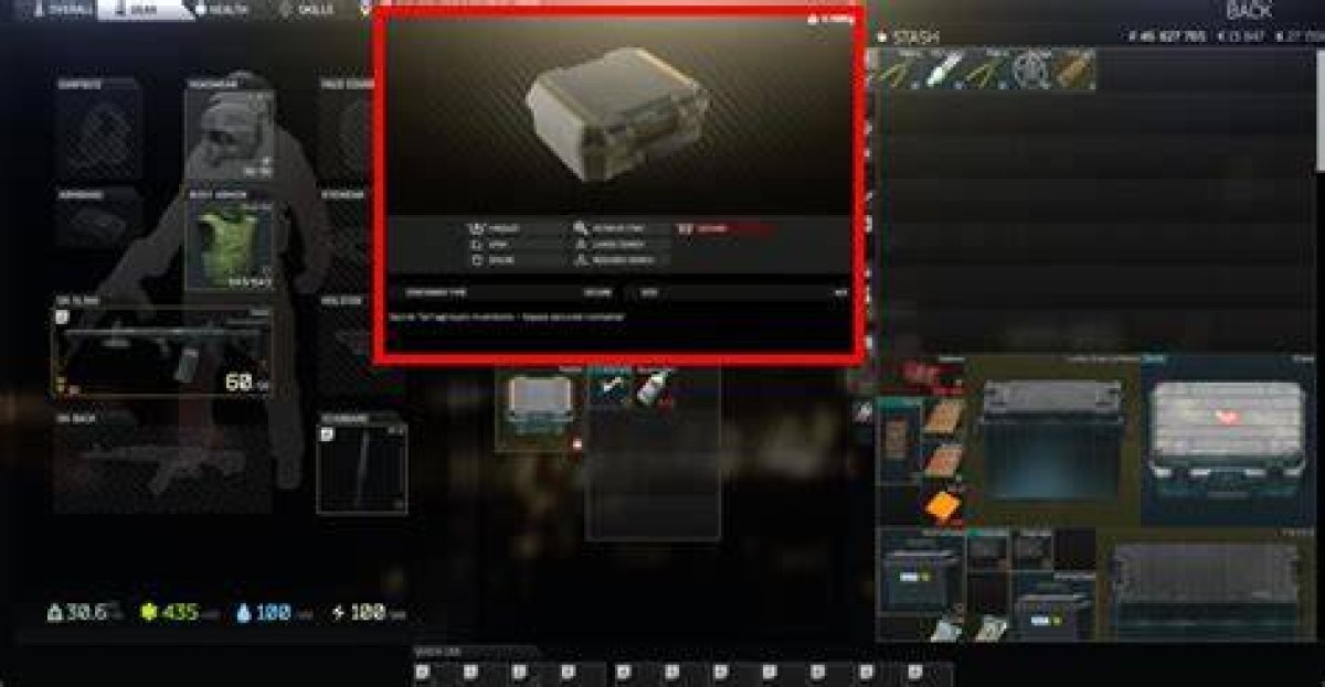 Escape from Tarkov's "Kappa" Container Obtainable at Level 62 ·